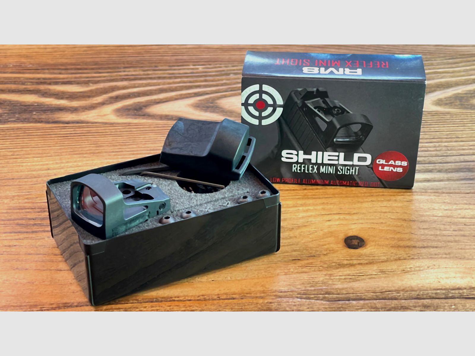 Shield Sights RMS Reflex Mini Sight 4MOA Czerwony Punkt "Cena Specjalna", zdjęcie 2 z 3