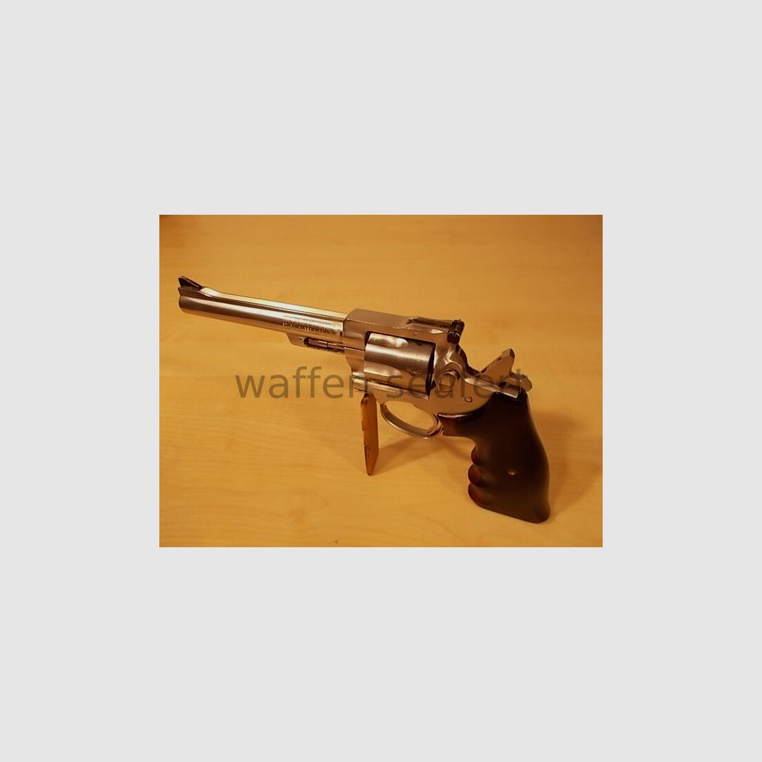 Ruger Security Six 6 inch stainless sport revolver.