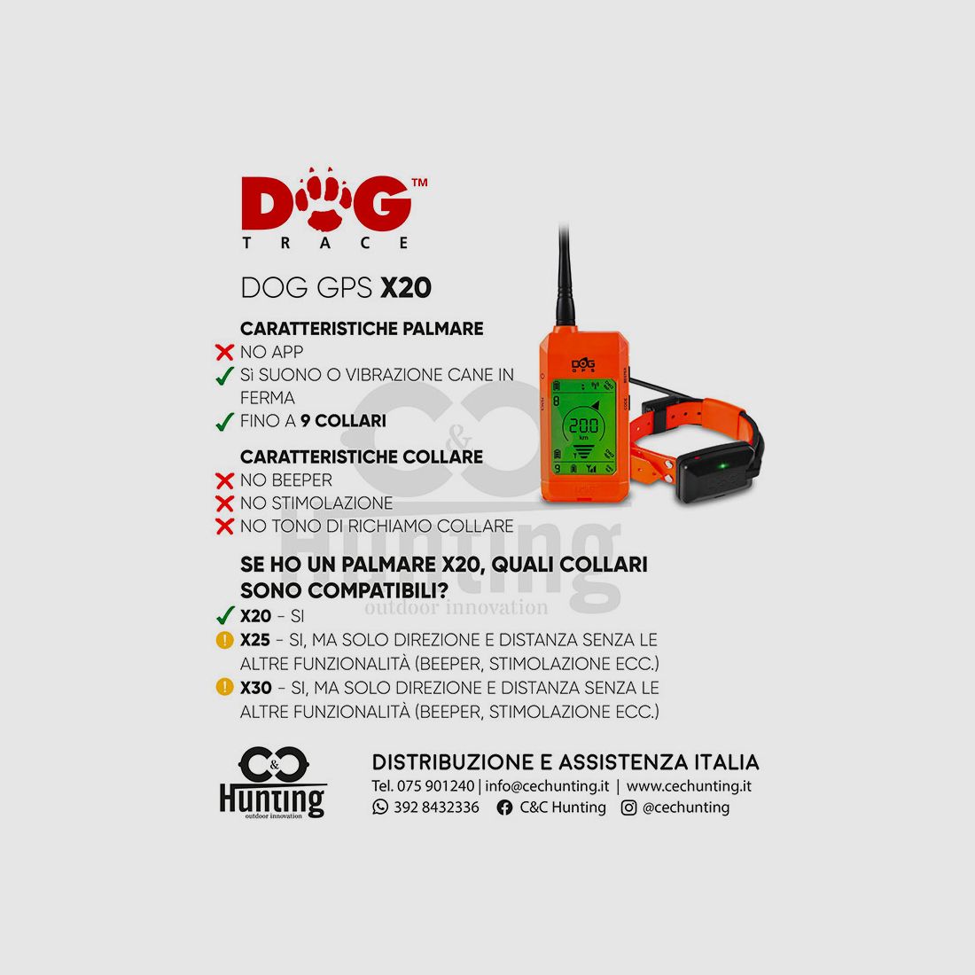 DOG TRACE – GPS X20+ ADDITIONAL MOUNT | Orange, image 3 of 3