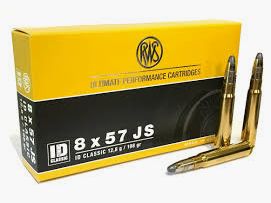 RWS Büchsenmunition 8X57JS ID Classic 12.8G.