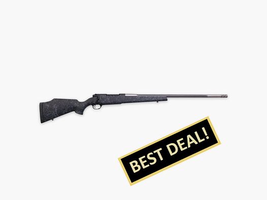 Weatherby MARK V ACCUMARK .300 WIN MAG 26"/66CM FLUTED NOIR CERAKOTE 5/8"-24