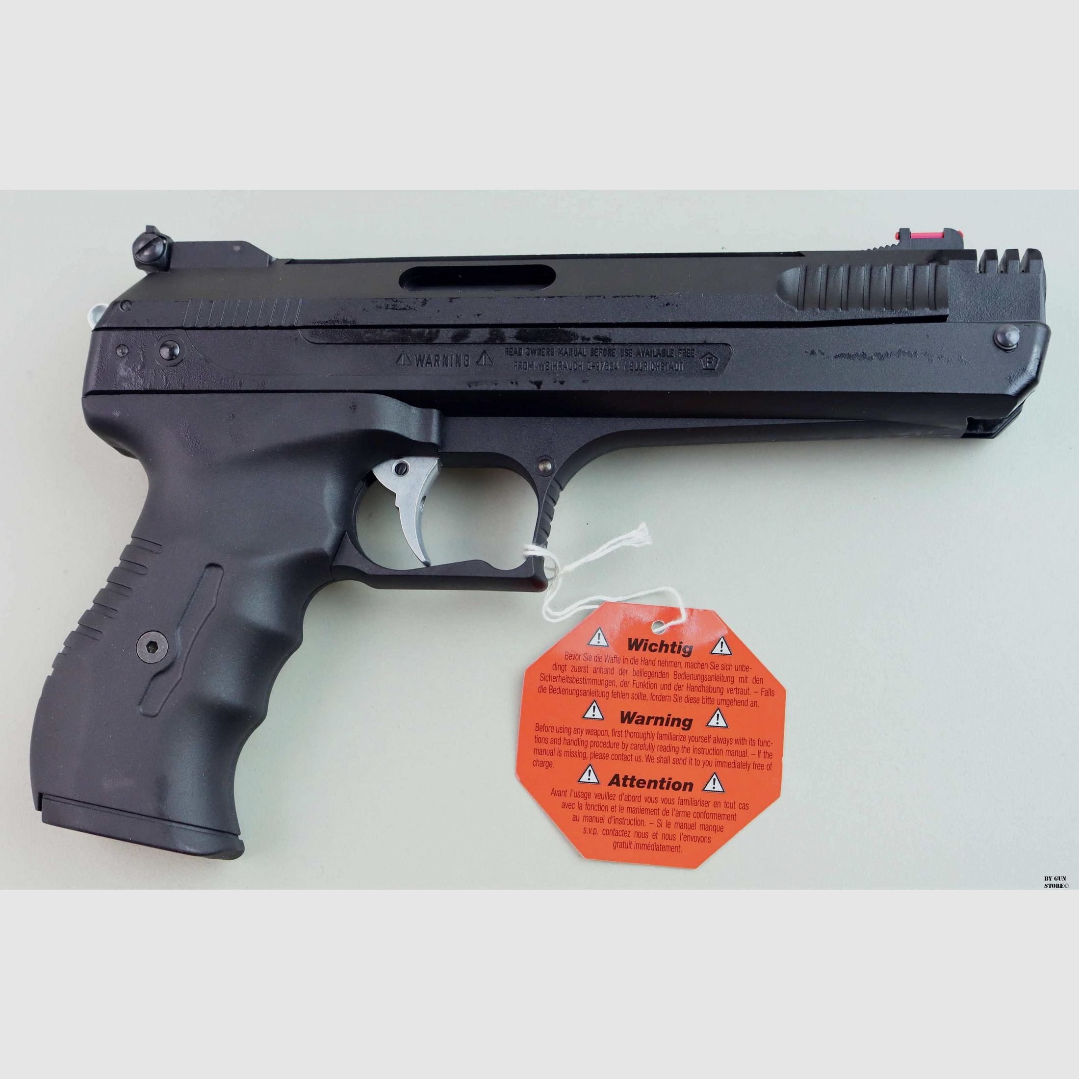 Luchtpistool Weihrauch mod HW40 PCA cal. 4,5, afbeelding 2 van 3