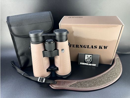 DDoptics Fernglas-KW Regulus 8x56 HD mit Tasche und Niggeloh Trageriemen