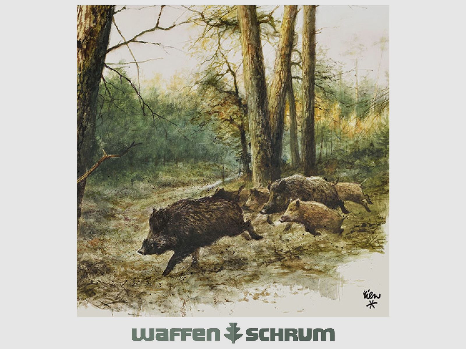 Fritzmann Servietten Wildschwein