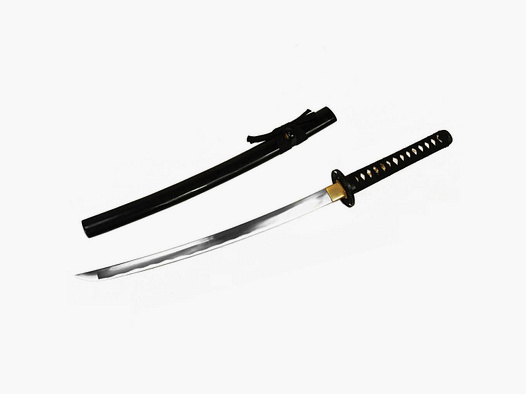 DerShogun Wakizashi Kurzschwert - 1045 Carbonstahl handgefertigt