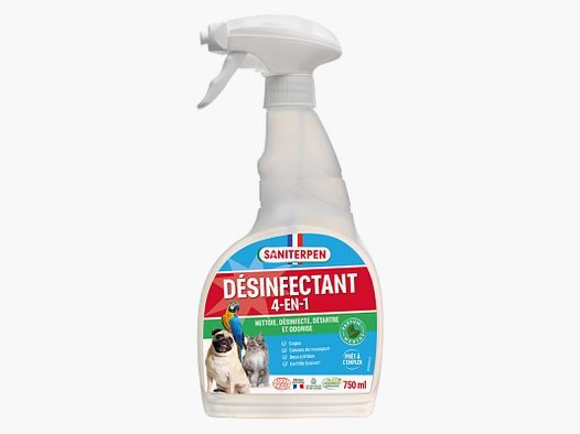 Desinfectante 4-en-1 Listo para Usar