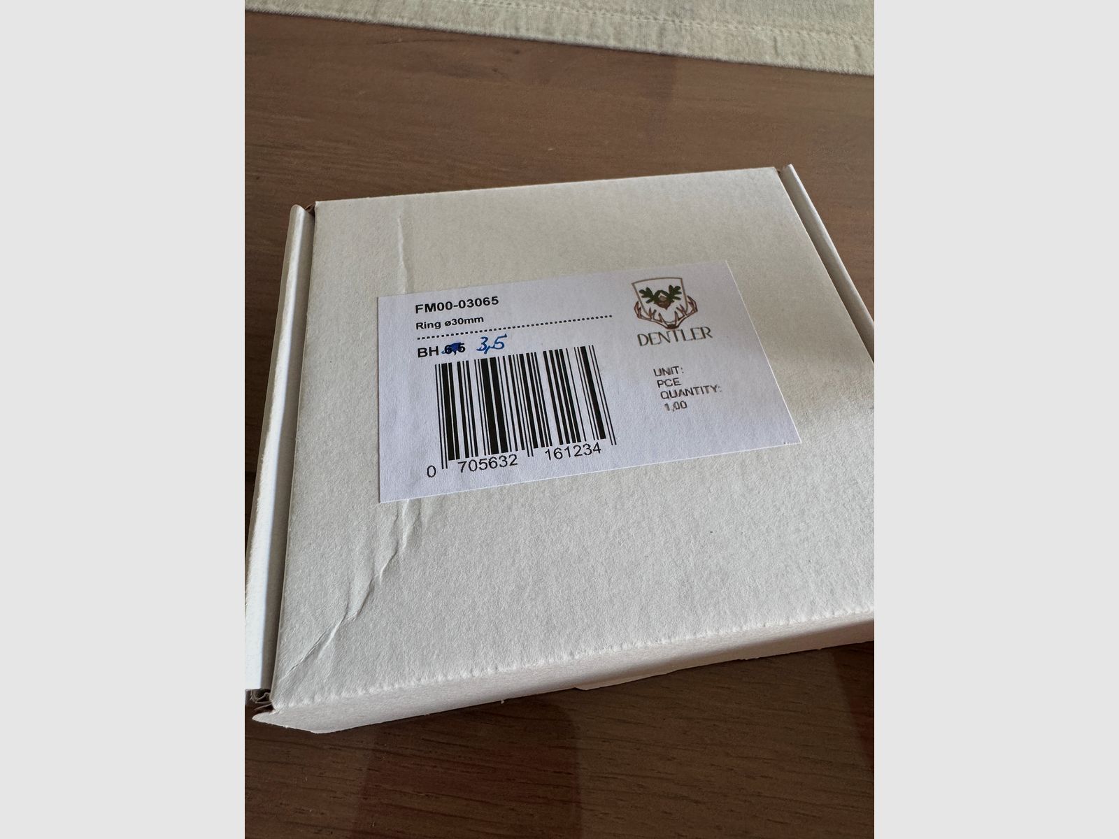 Dented rings 30mm