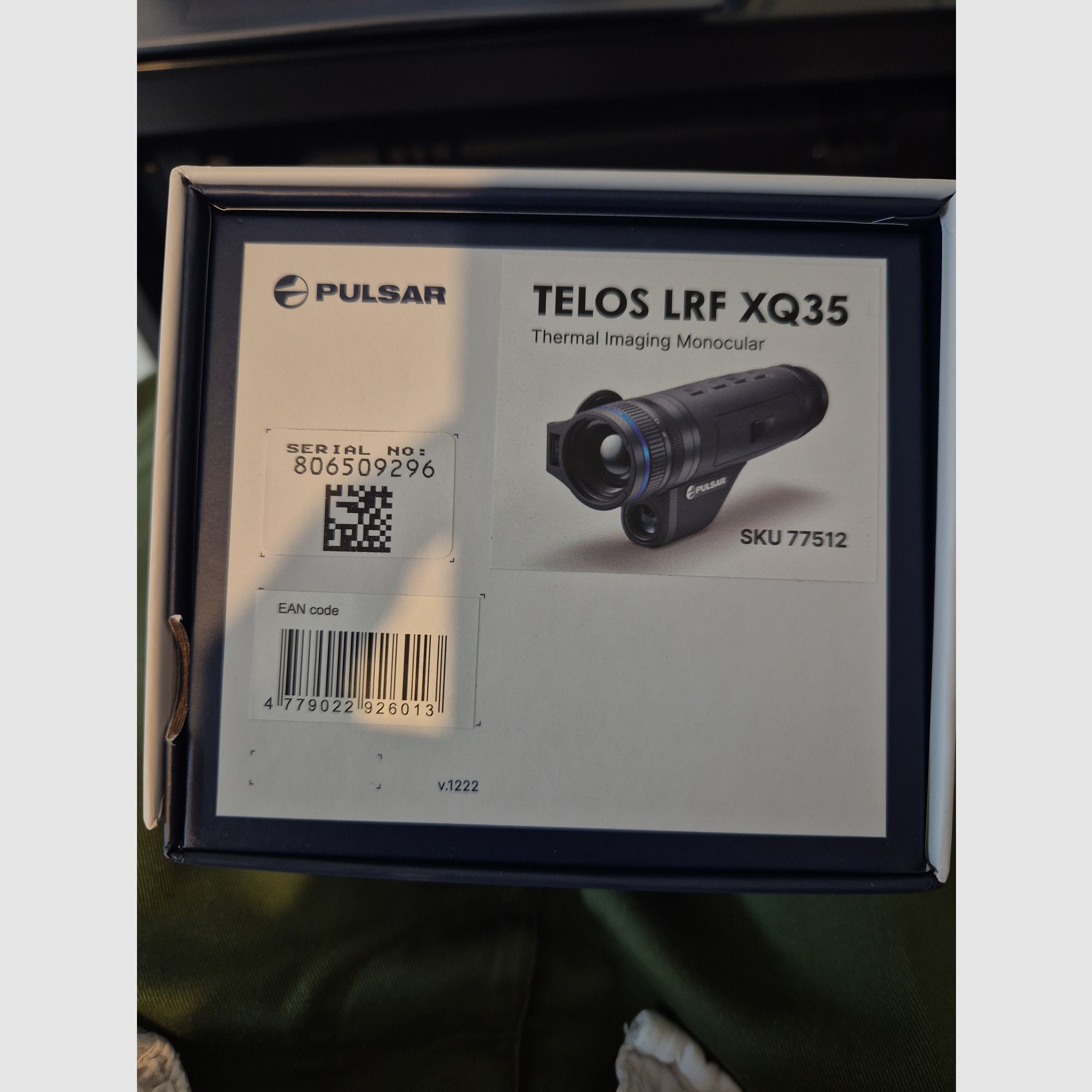 wärmebildkamera jagd / Pulsar Telos LRF XQ35