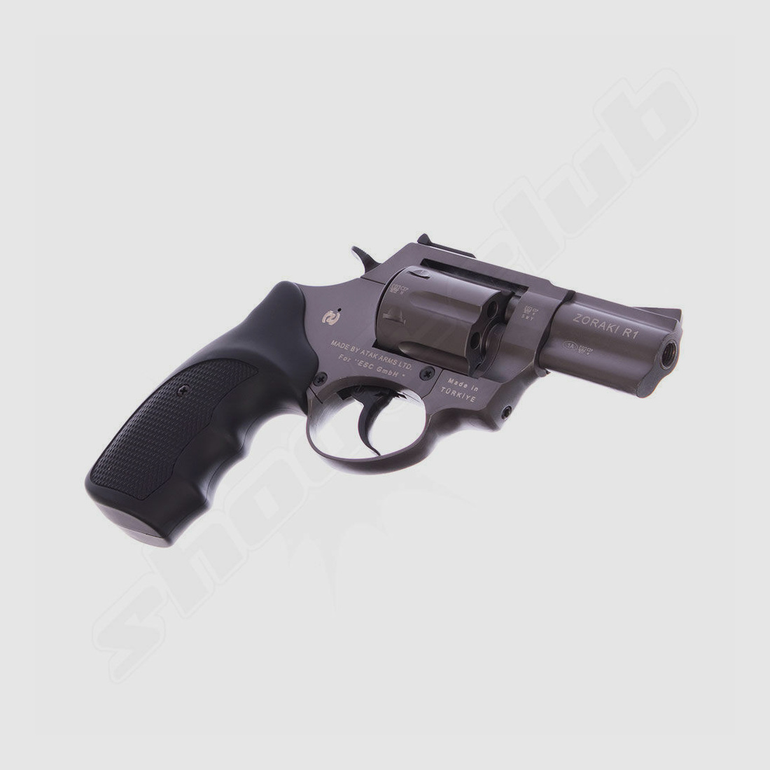Zoraki R1 2,5 Zoll Titan Schreckschus srevolver 9mm