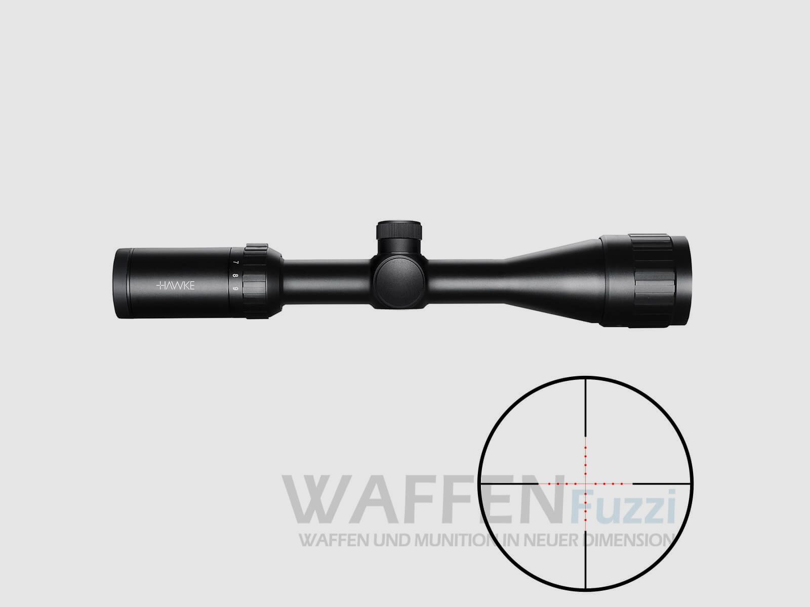 Hawke Vantage IR 3-9×40AO geätztes MilDot Absehen 5 Helligkeitsstufen