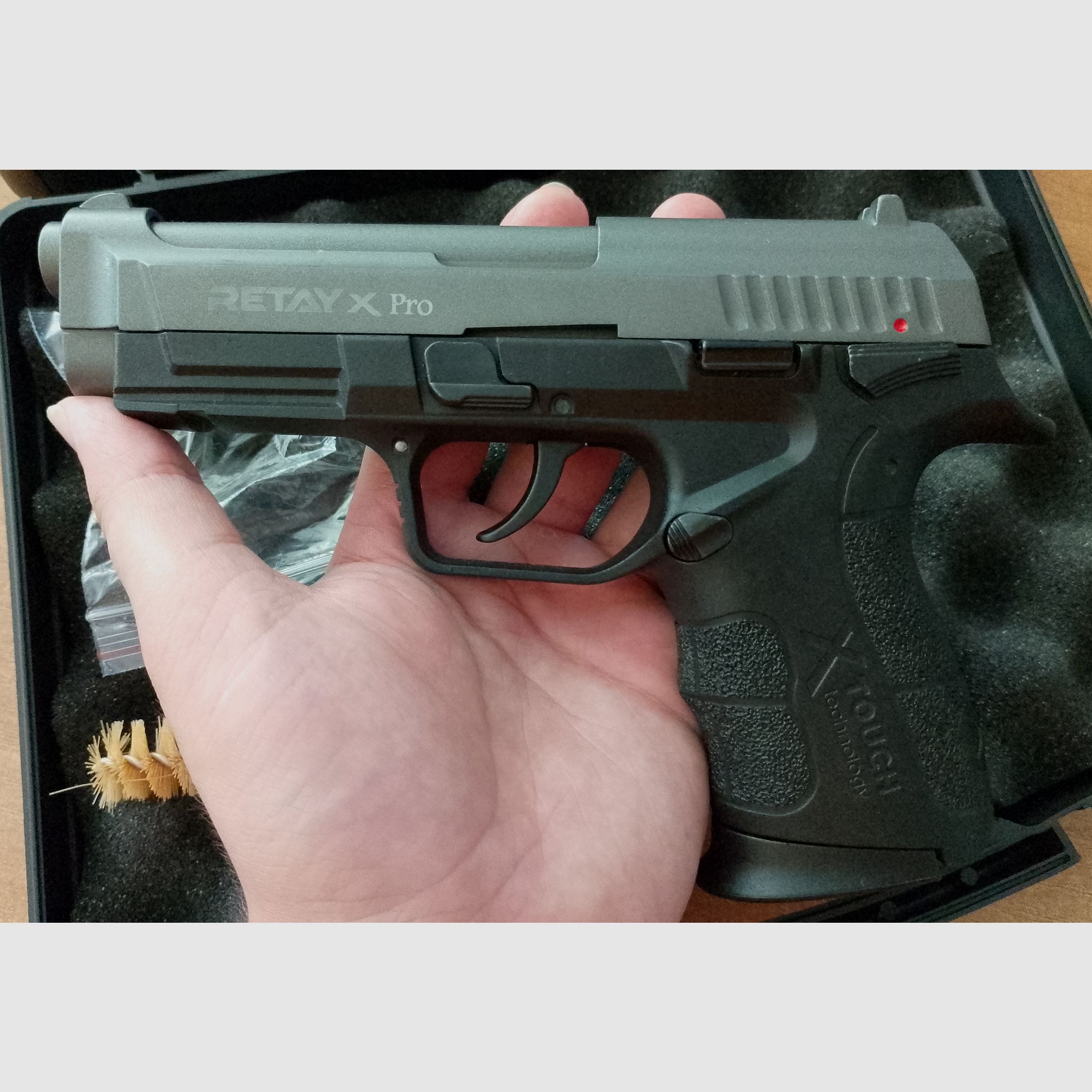Retay X Pro Bicolor-Finish  im Kal. 9 mm P.A.K. mit Verpackung!