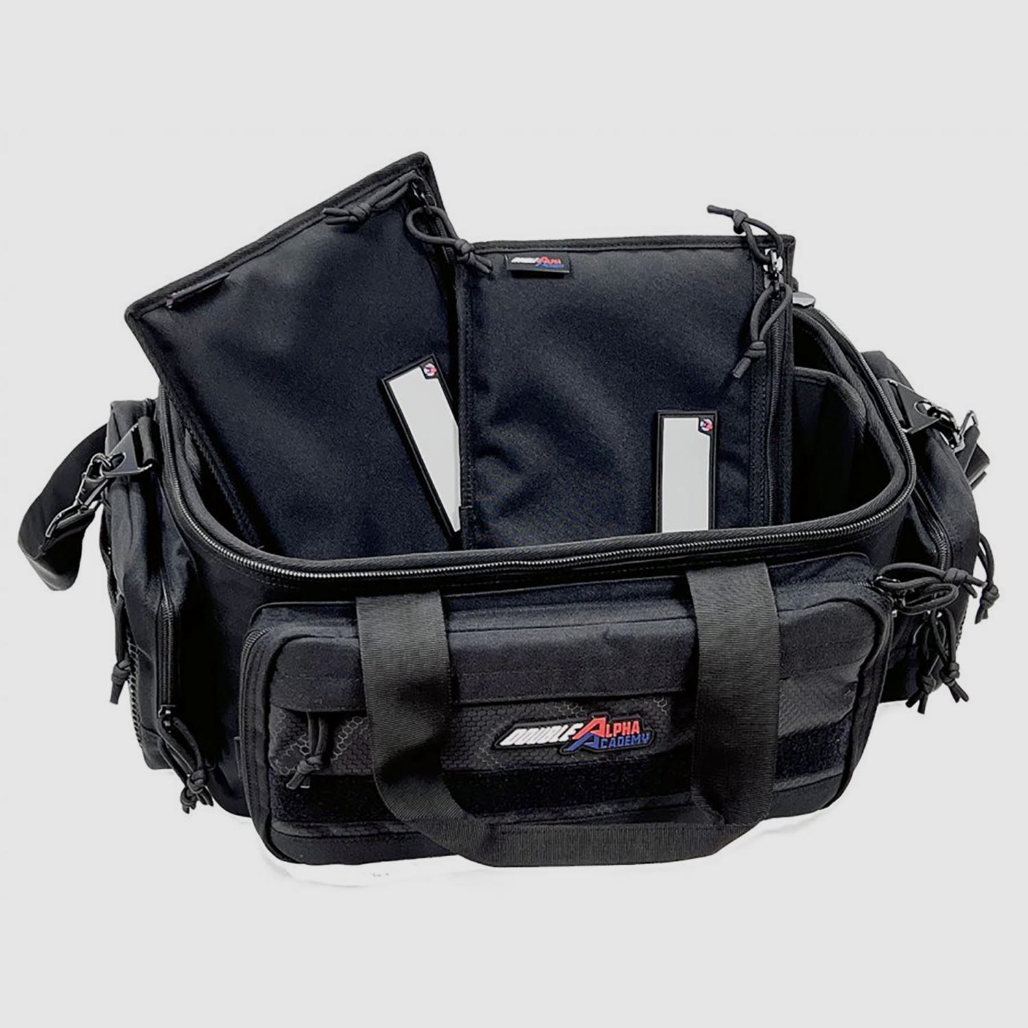 DOUBLE-ALPHA ACADEMY Ballistic Range Bag - Schwarz