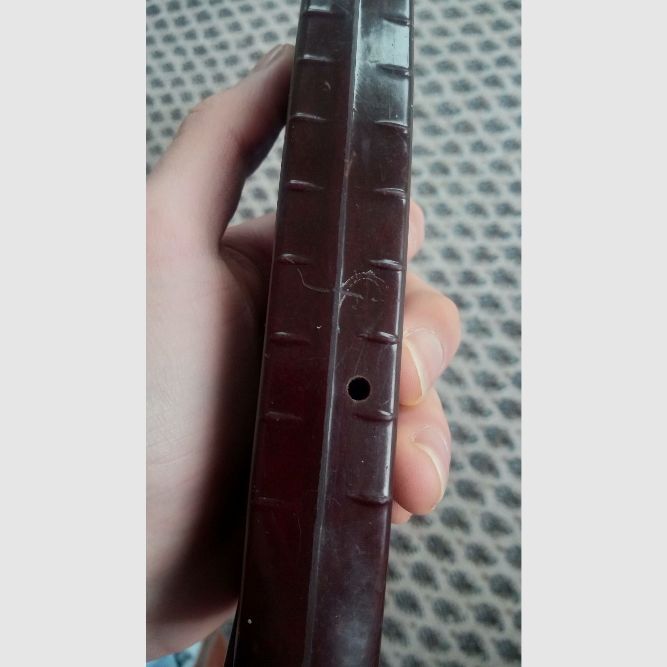 AK74 Tula Plum Deko Magazin (unbrauchbar/deaktiviert) für Yunker AKS-74u der russ-guns-de MWM Gillmann GmbH // Co2 AKSU Krinkov