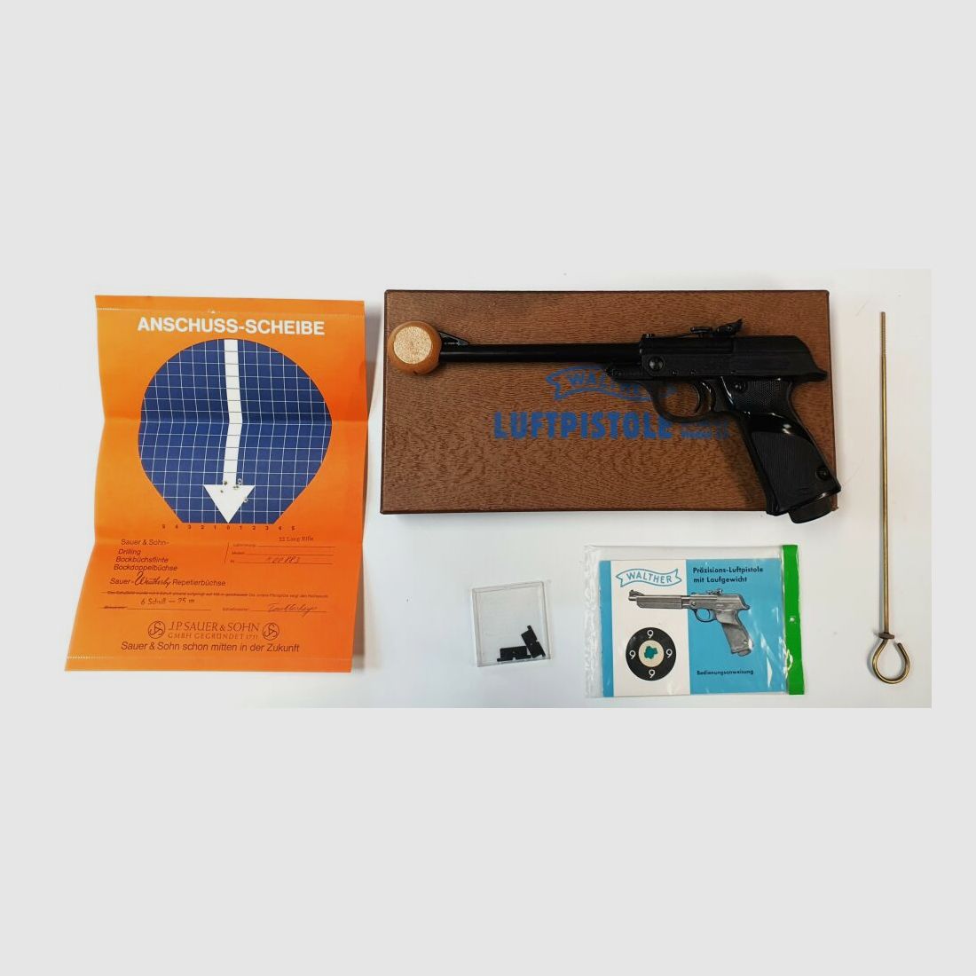 Walther !Rarität! Luftpistole Walther Model 53 - 4,5mm Diabolo