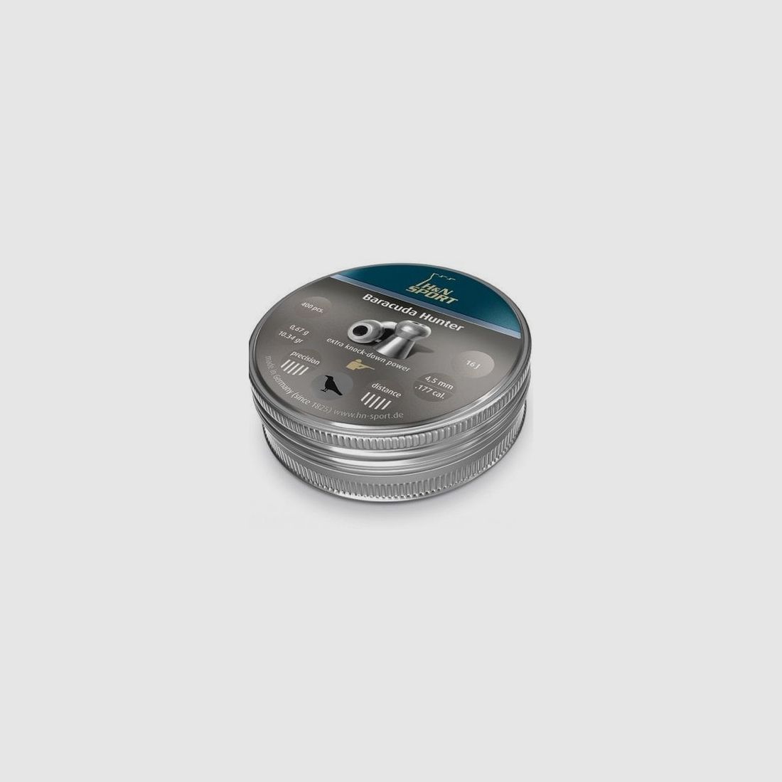 H&N Baracuda Hunter plombs diabolo de 4,5 mm, image 1 sur 3