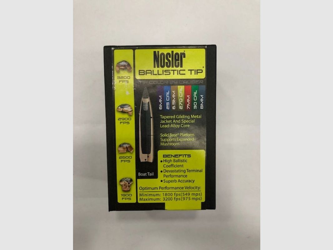 NOSLER BALLISTIC TIP 6.5 GR 140, image 2 of 2