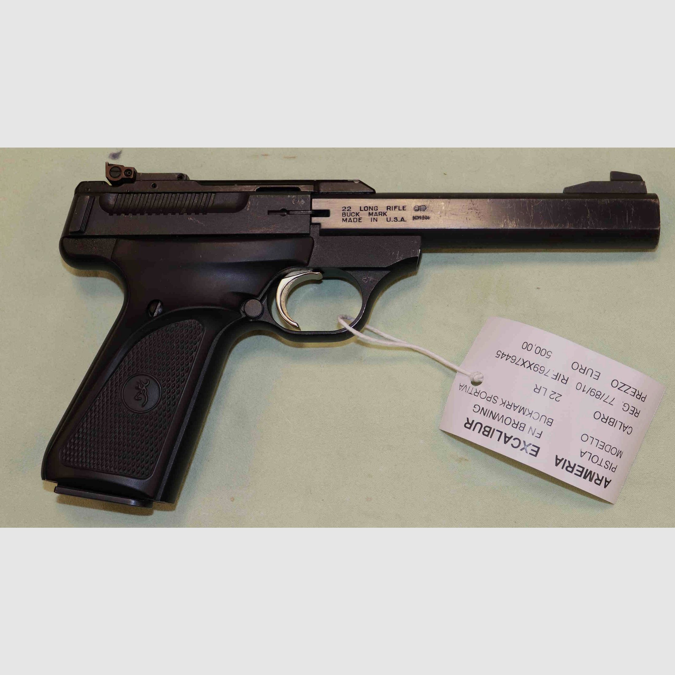 FN Browning Buckmark Pistol Caliber 22 LR, image 4 of 9