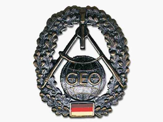 Odznaka Fritzsch BW Beret Topografia
