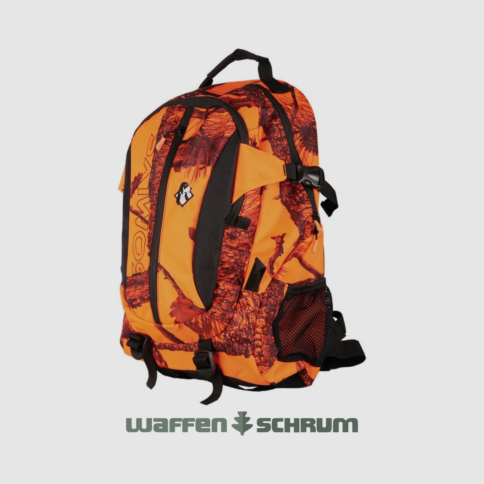 Somlys Rucksack 25 Liter Orange Blaze