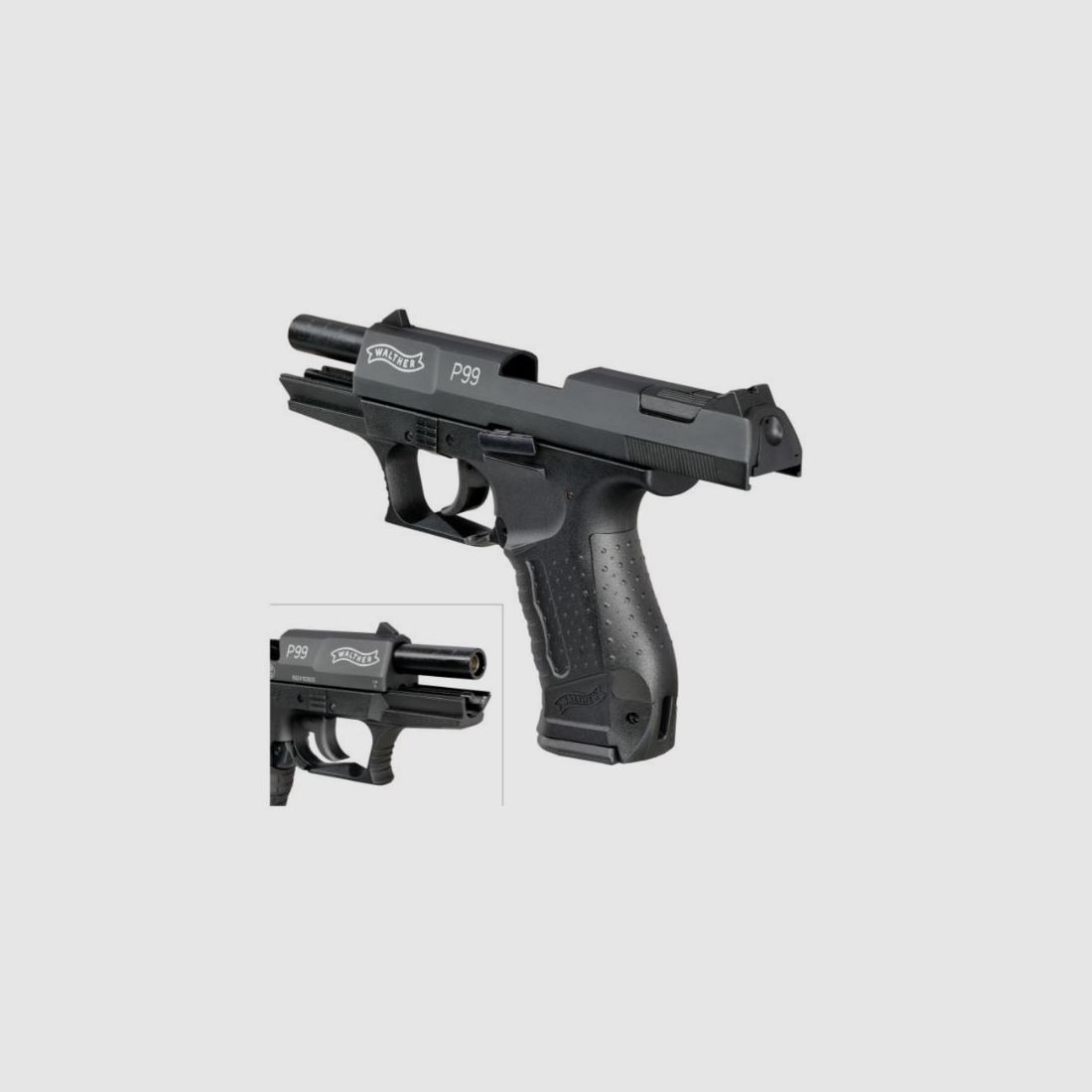 WALTHER P99 in caliber 9mm P.A.K. / blank firing