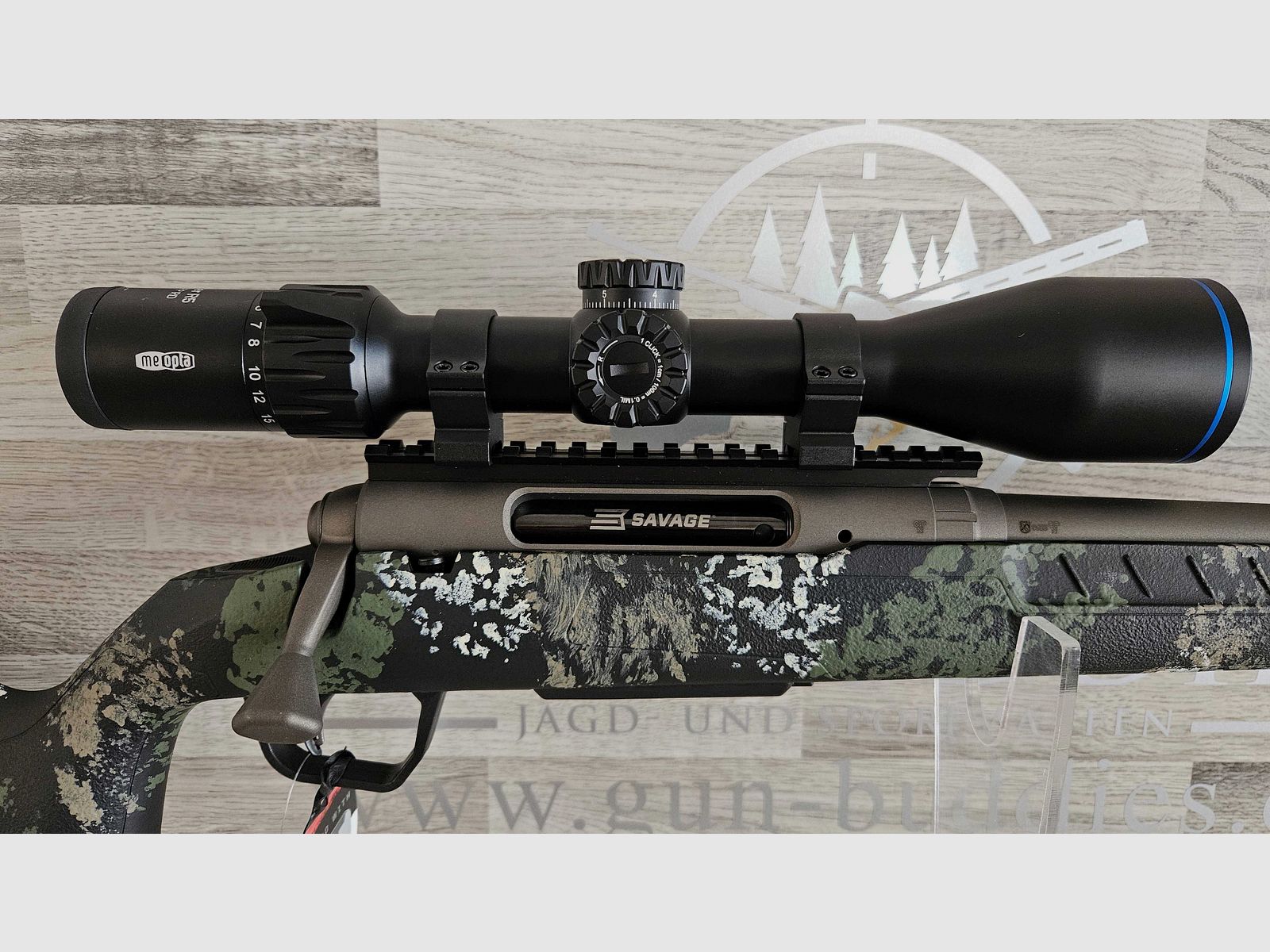 Savage AXIS II PRO Forest SP .22-250 Rem. - Set completo - Merce nuova dal commercio specializzato