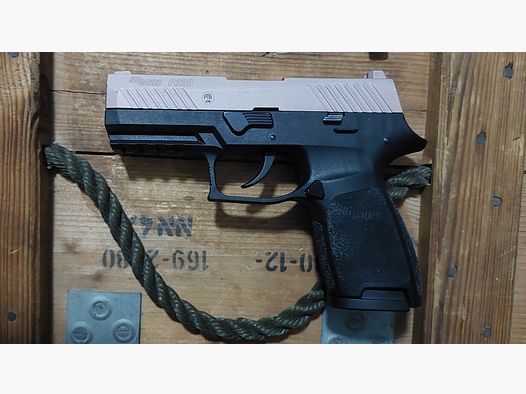 SigSauer P320 "Rosegold" 9 mm P.A.K (PTB 1038) Rose gold no Glock Walther Heckler RG