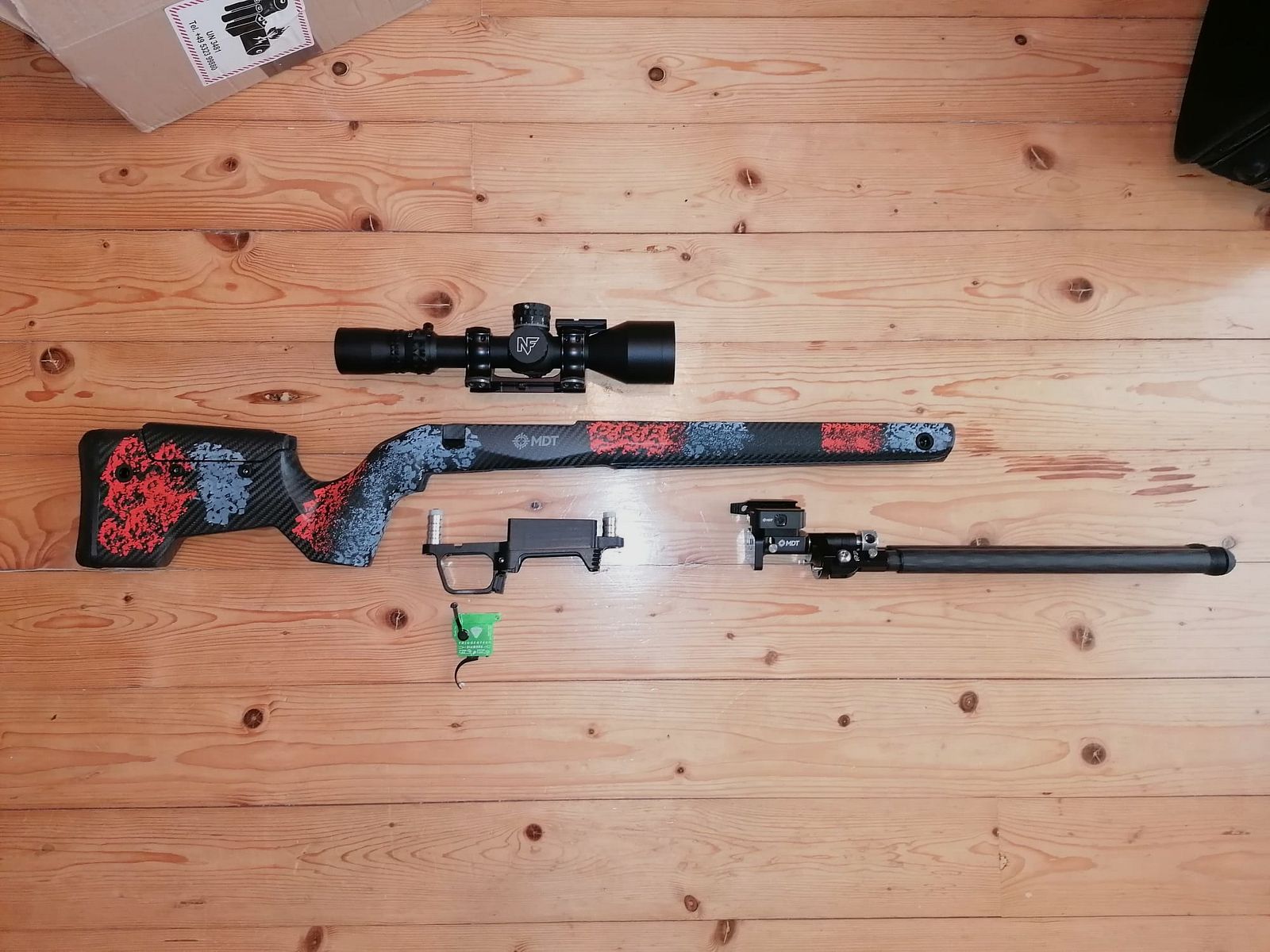 MDT CRBN Schaft – Remington 700 SA Footprint, Hunter Blaze – neu