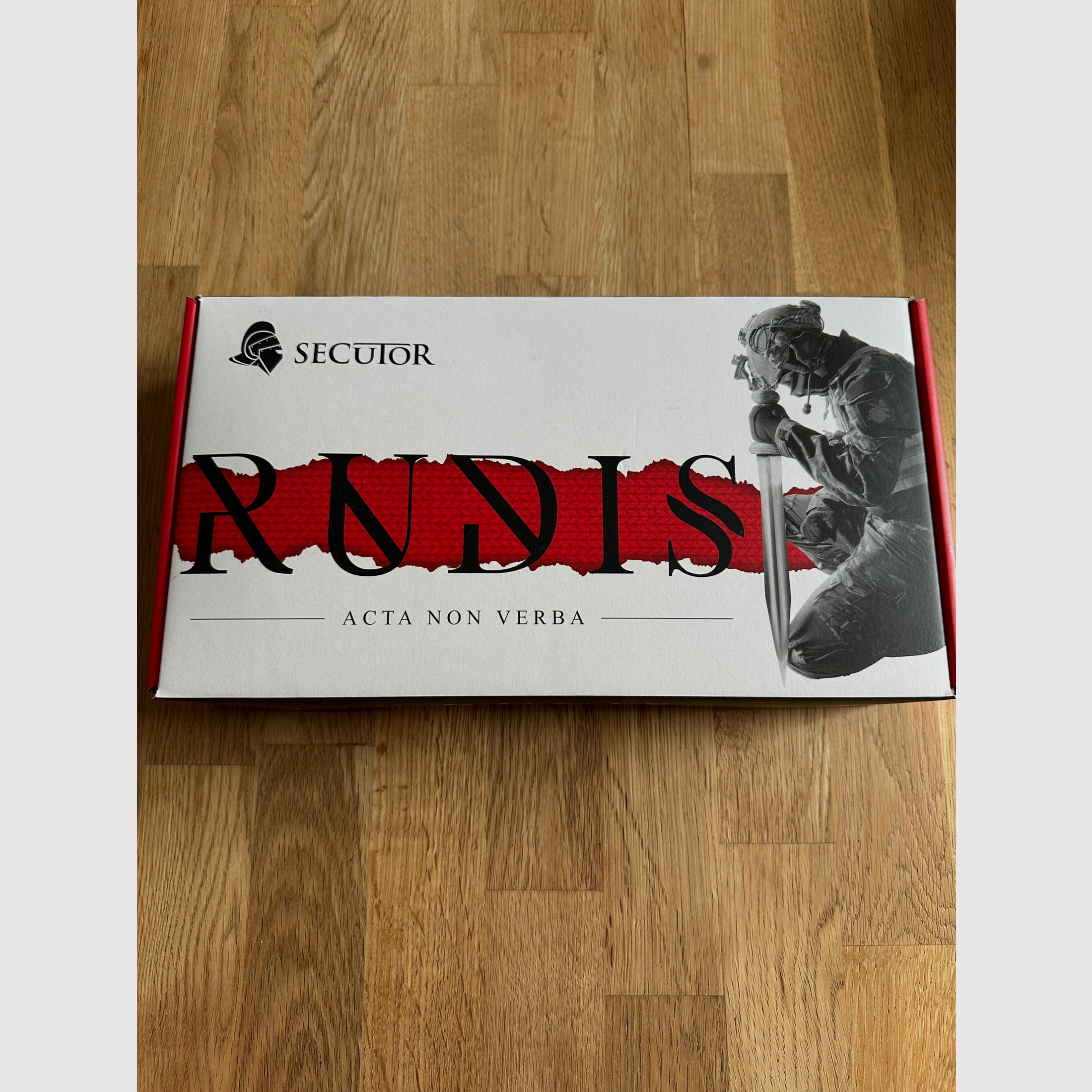 Secutor Rudis Acta non Verba pistola Airsoft 6mm 1Joule, imagen 4 de 8
