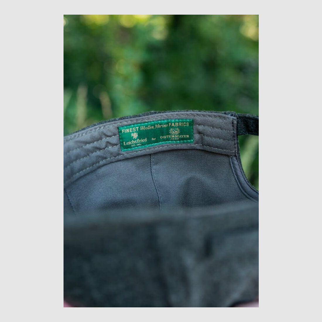 Ostermayer hunting cap made of merino wool - Ostermayer hunting