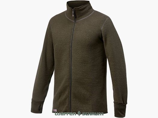 Woolpower Jacke Volledige Rits - 600g Dennengroen
