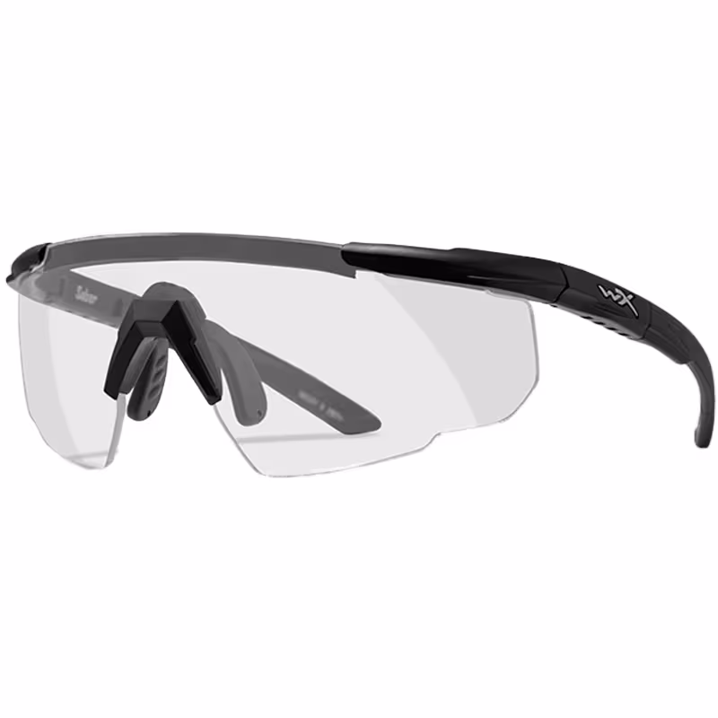Wiley X Schutzbrille SABER ADV Black – Clear, Bild 1 von 3