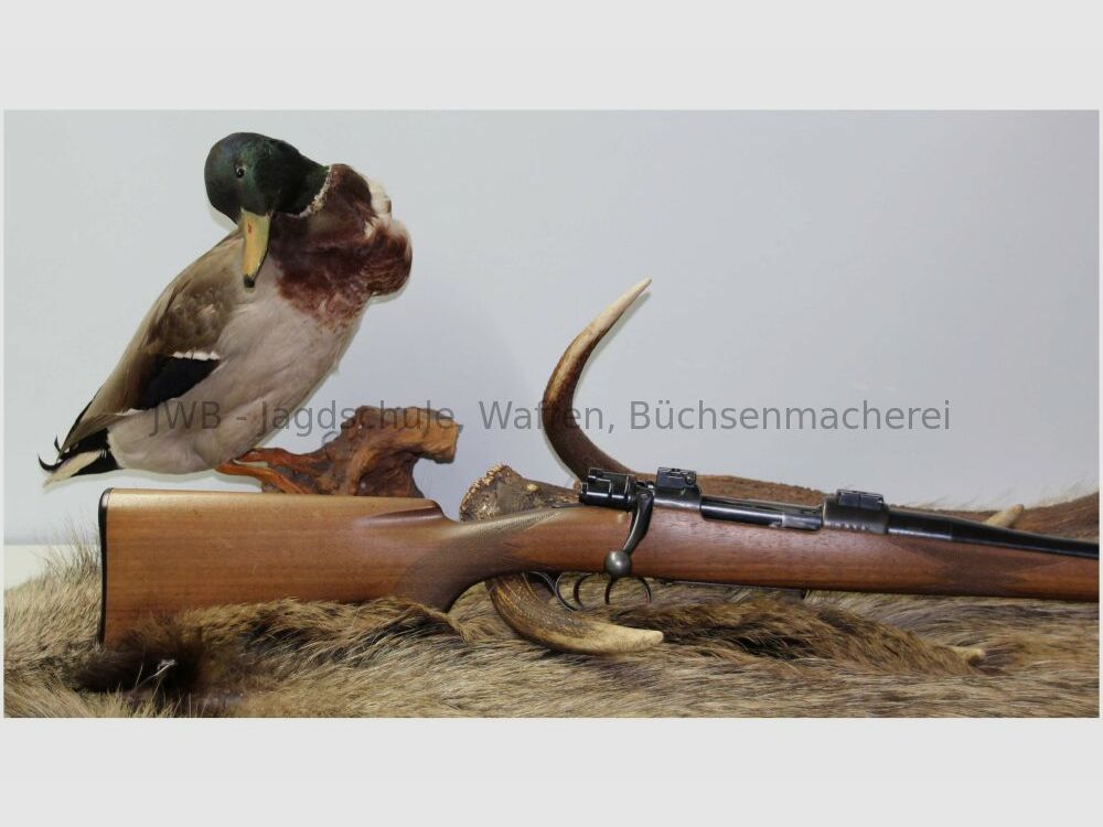 Mauser Przedsiębiorstwo 44 karabiny myśliwskie z podstawami montażowymi 8x57JS