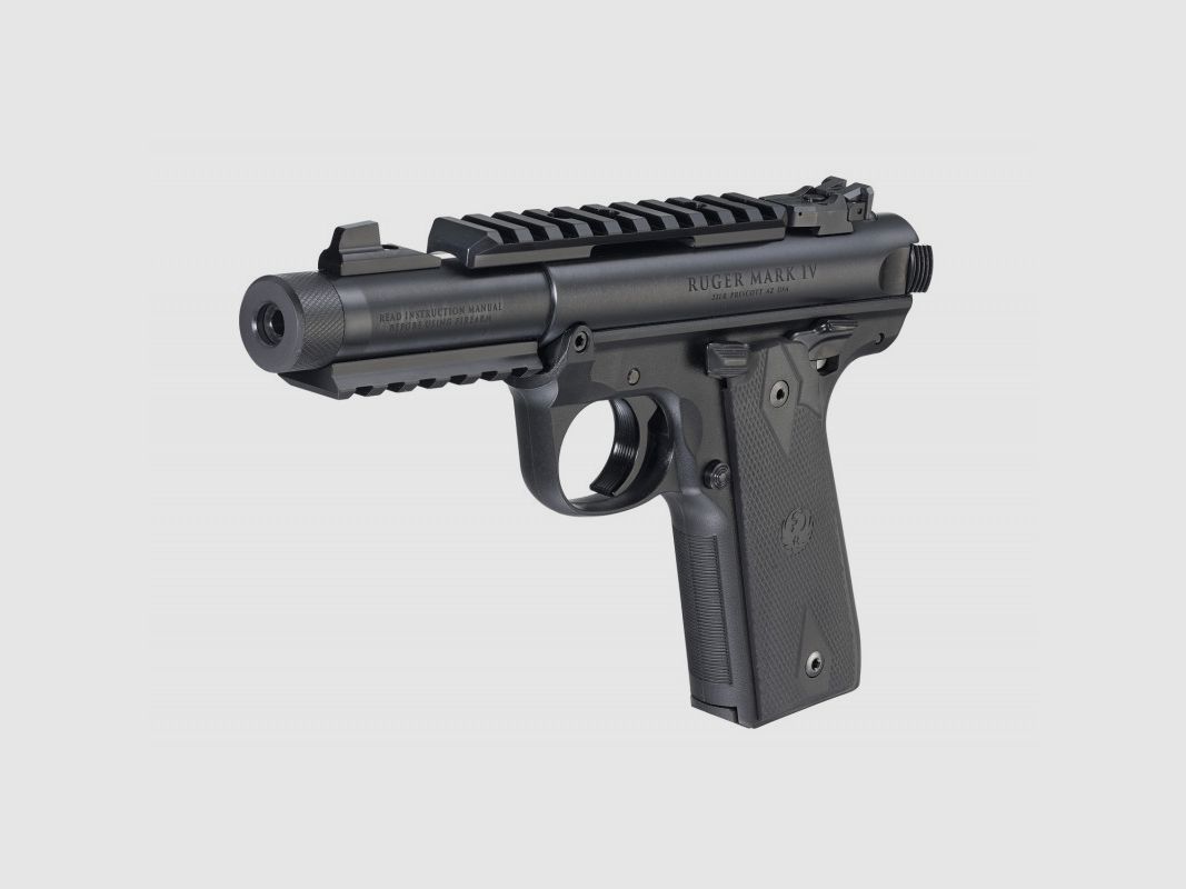 RUGER MARK IV 22/45 TACTICAL BRUNI 4,4" 22 LR 1/2X28, image 6 sur 6