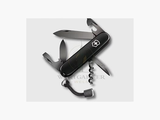 Victorinox Spartan Onyx Black, 91mm, schwarz