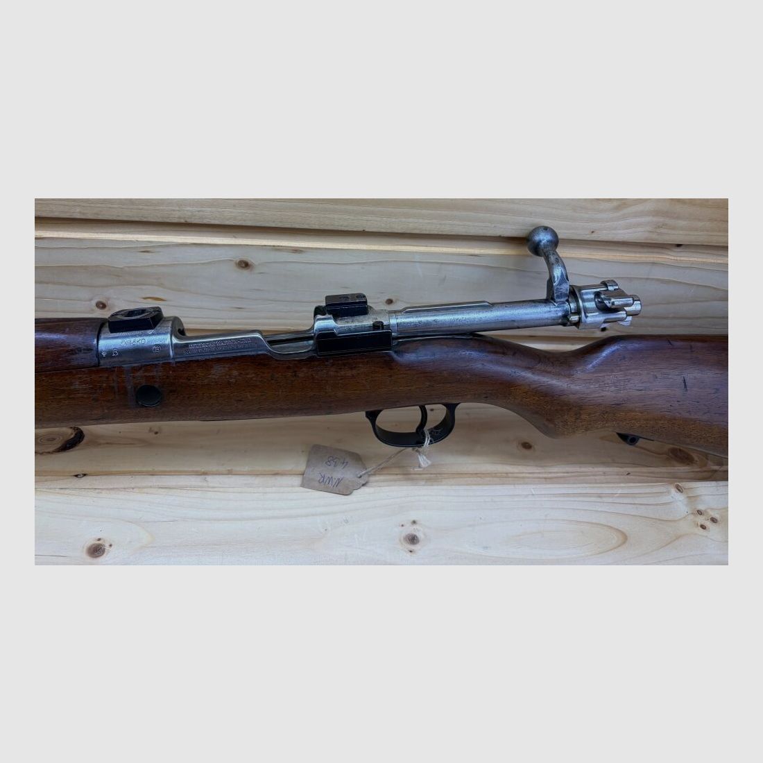 Einzellader DWM Mod. 1908 "Brasilien - Mauser 7x57 mit Schwenkmontagebasen 7x57