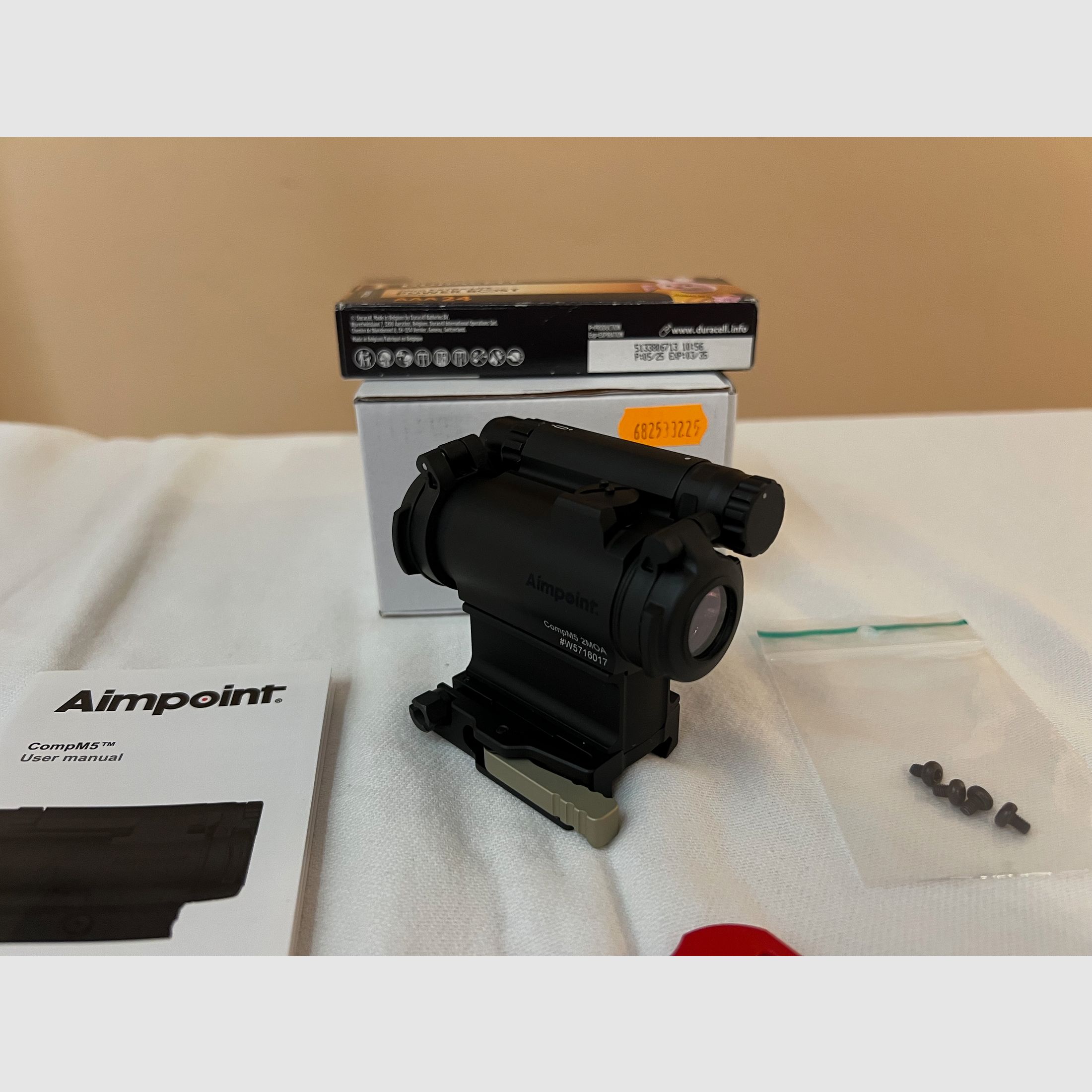 Aimpoint Comp M5 inclusief 39 mm Riser Mount Nieuw NP 1.149€