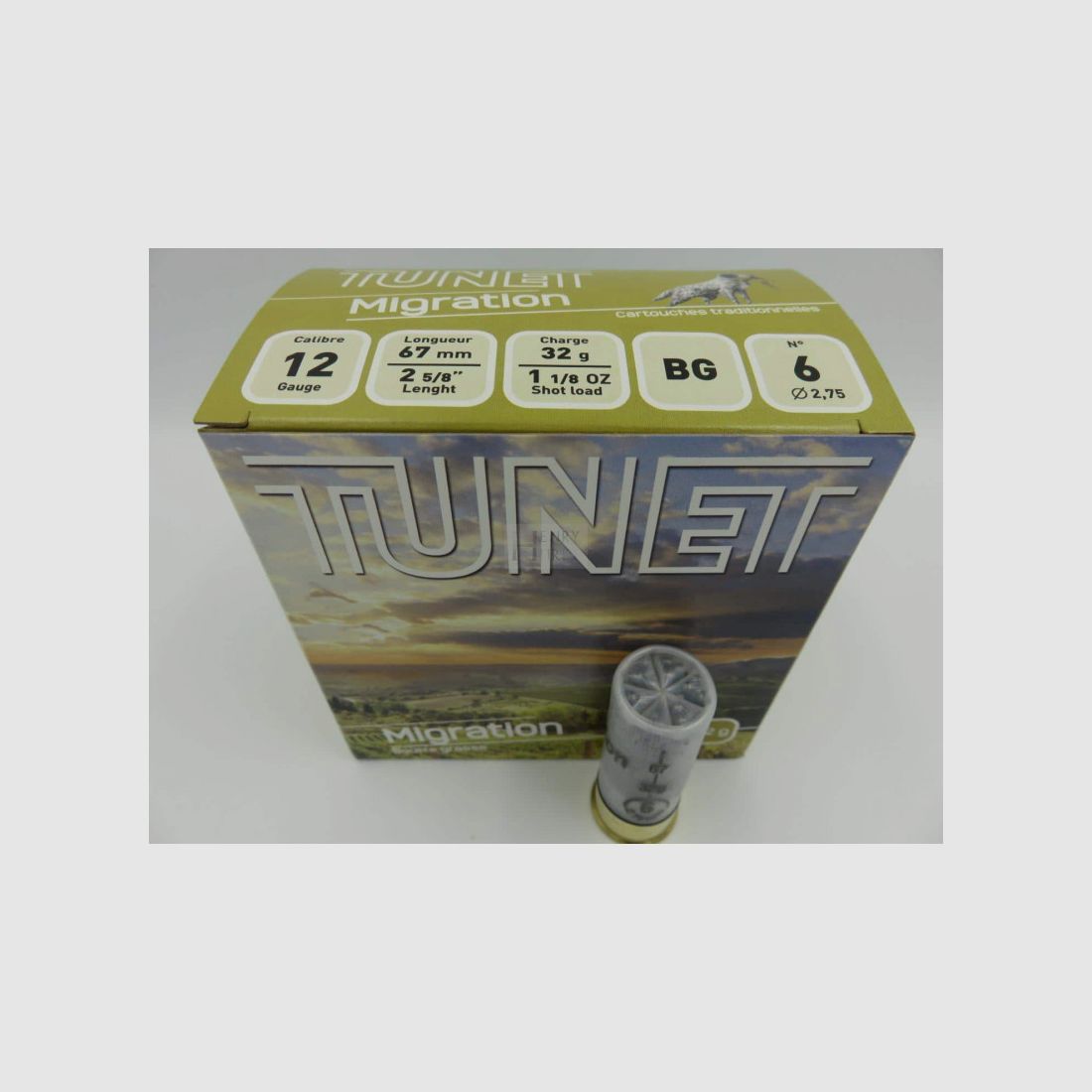 TUNET MIGRATION CAL 12 N-6 BG 32G X25, immagine 1 di 2
