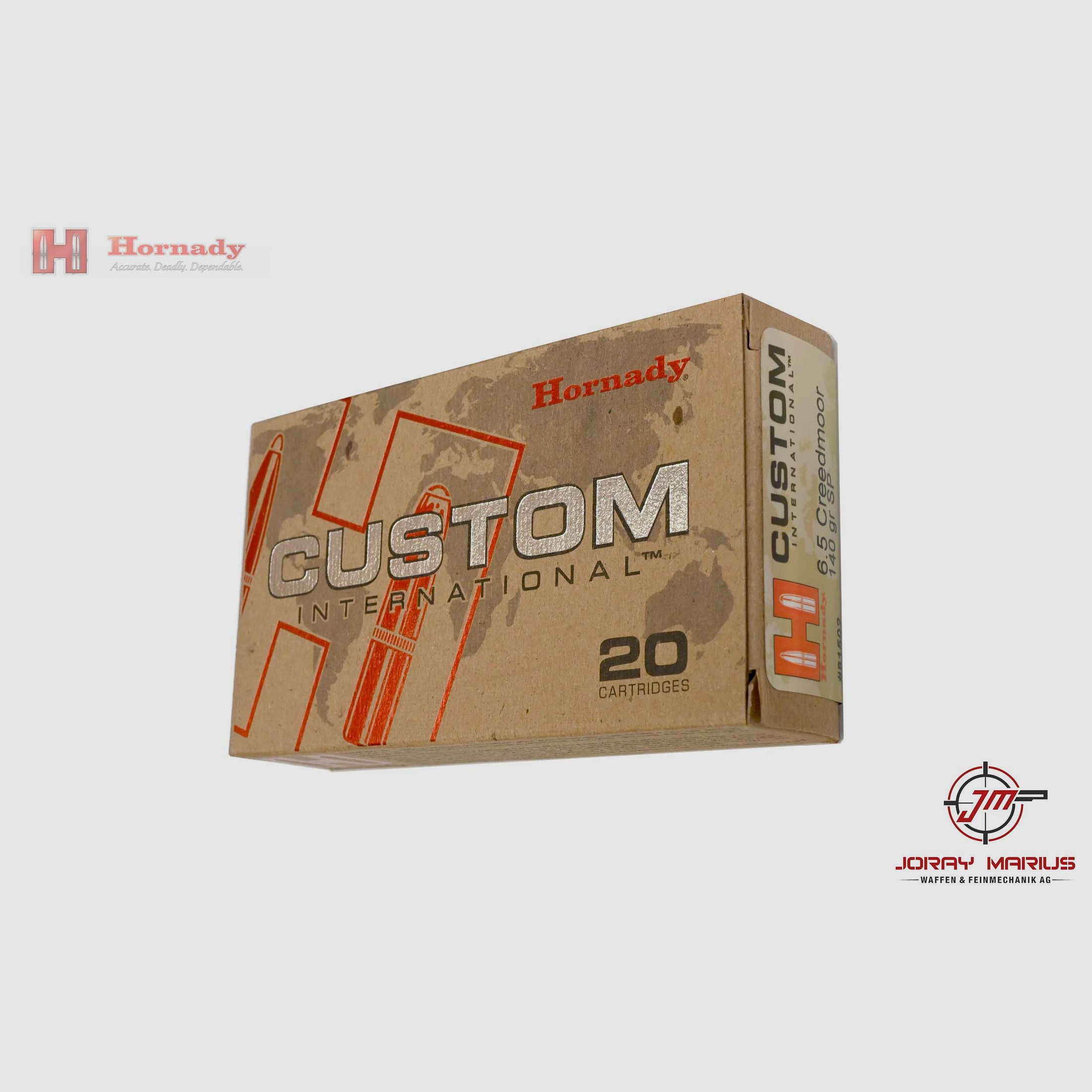 6.5 Creedmoor Hornady 140gr SP