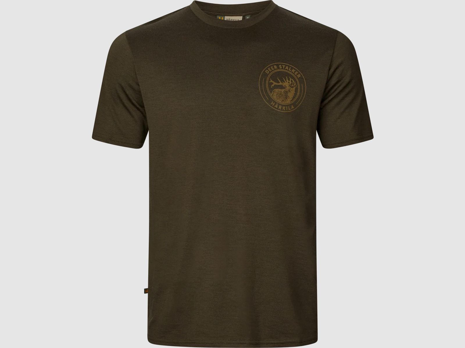 Härkila Game S/S T-Shirt Uomo Willow green stag XL