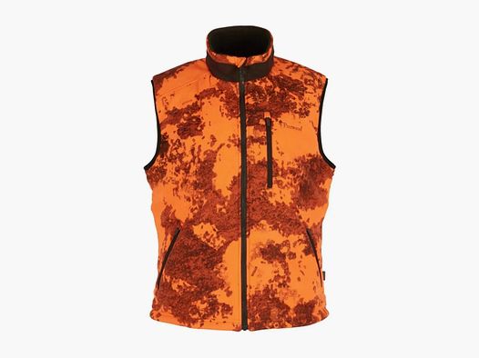 Pinewood Pinewood Weste Smaland Camou mid green terracotta
