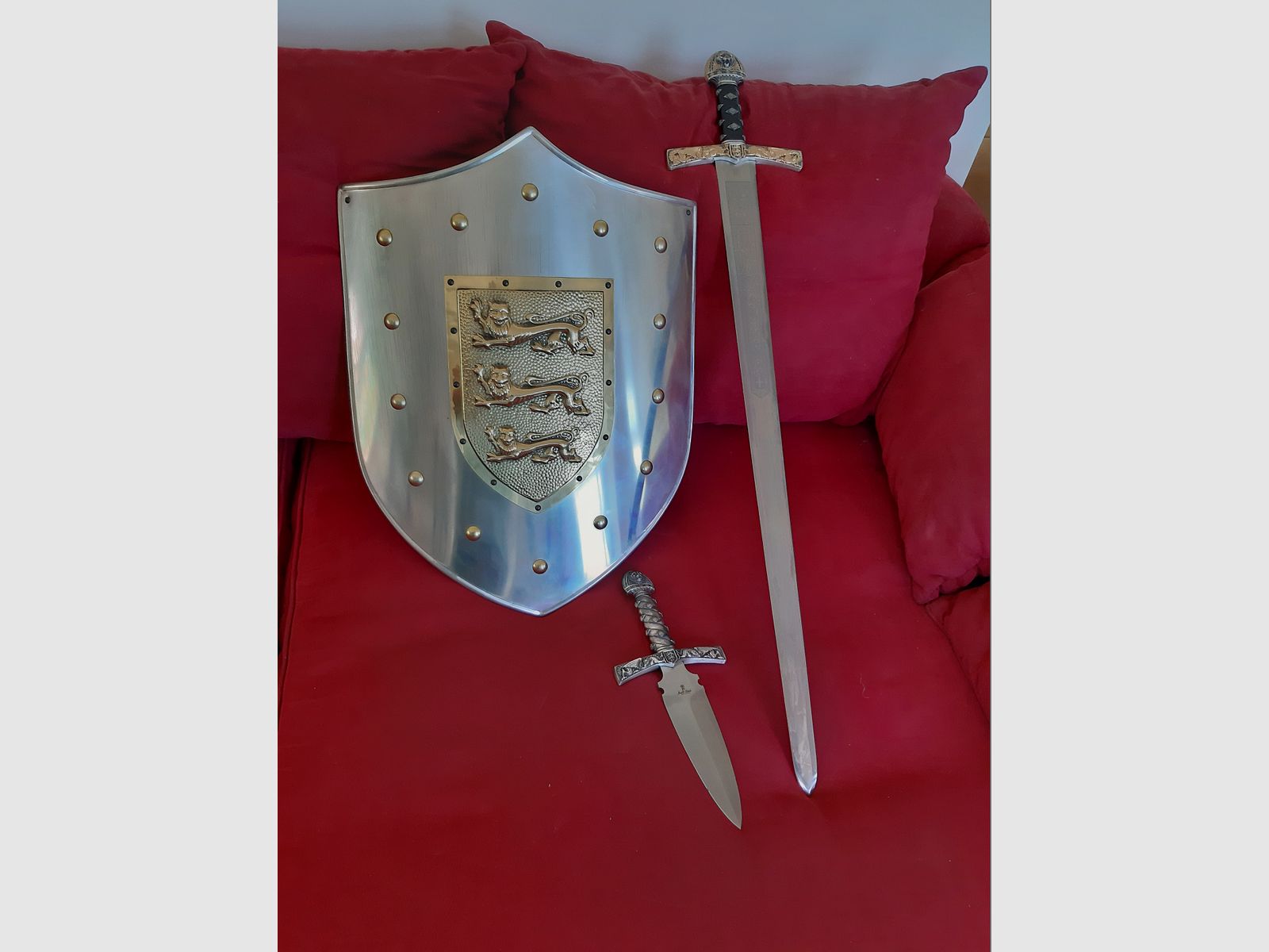  ORIGINAL Replika von  Marto - toledo- by Spain, KÖNIG RICHART LÖWENHERZ als Konvolut