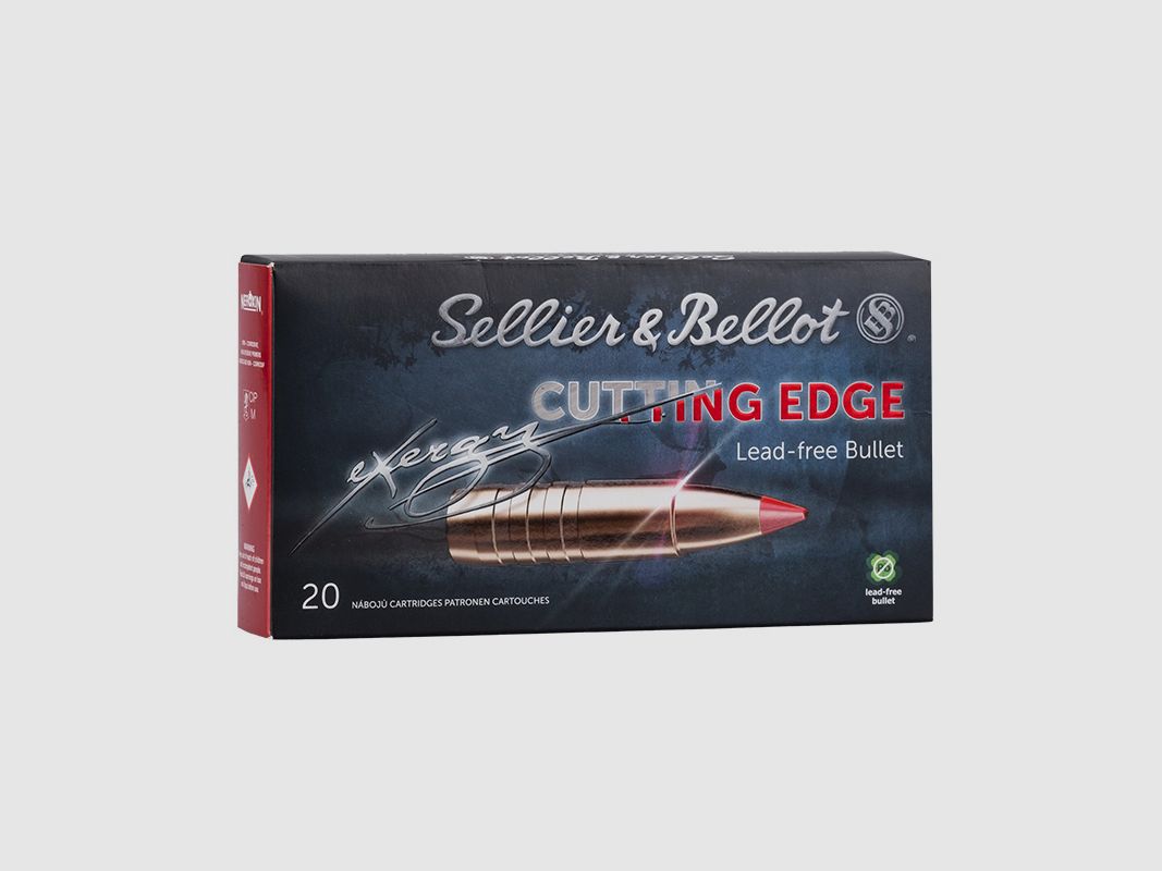Sellier & Bellot 6,5x55 SE Cutting Edge 7,8g/120gr Cartucce per fucile senza piombo