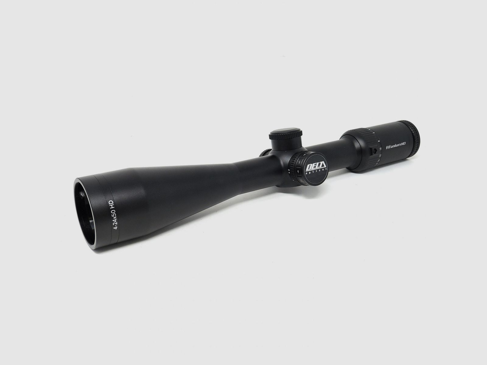 Delta Titanium HD 4-24×50 mm (Ret. Di MD + Torrette MOA intercambiabili), immagine 1 di 5