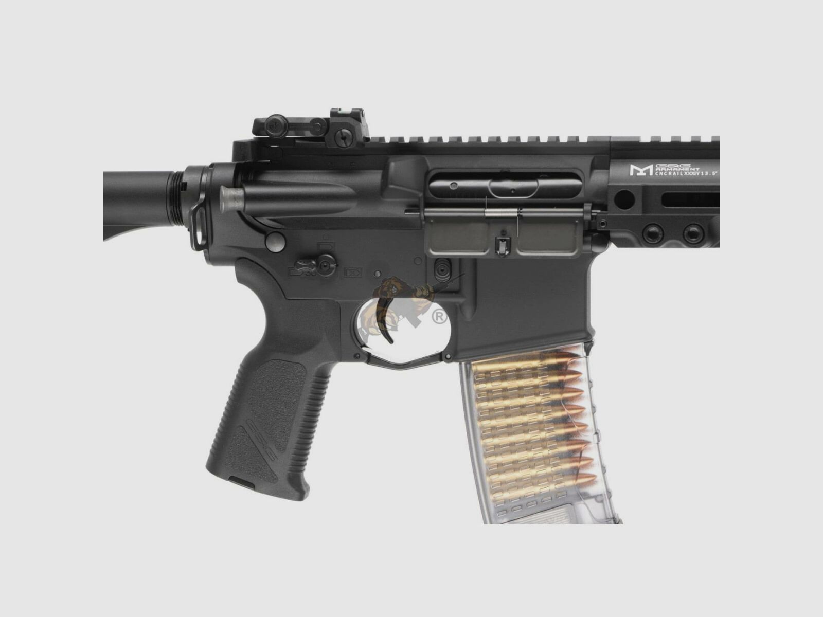 TR16 GMS MK2 13,5 Inch mit Gate Aster SE Airsoft S-AEG frei ab 18 | G&G
