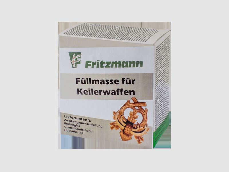 Fritzmann Giessmasse für Keilerwaffen