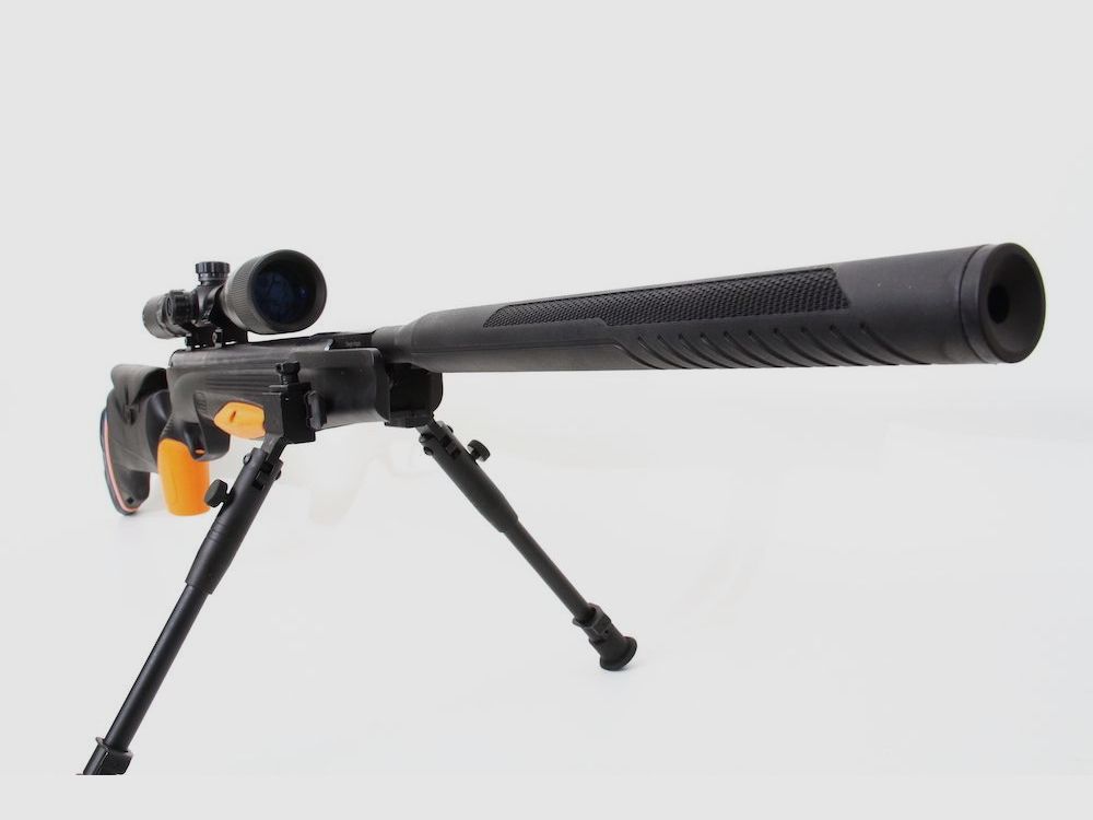 Stoeger RX20 TAC Suppressor Luftgewehr Set mit Zielfernrohr und Zweibein, Bild 12 von 42