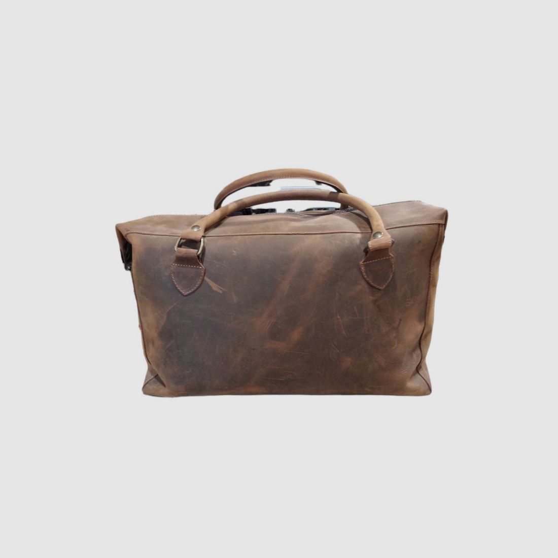 Artipel Tas in Gestreept Leer Mod. 010101, afbeelding 4 van 4