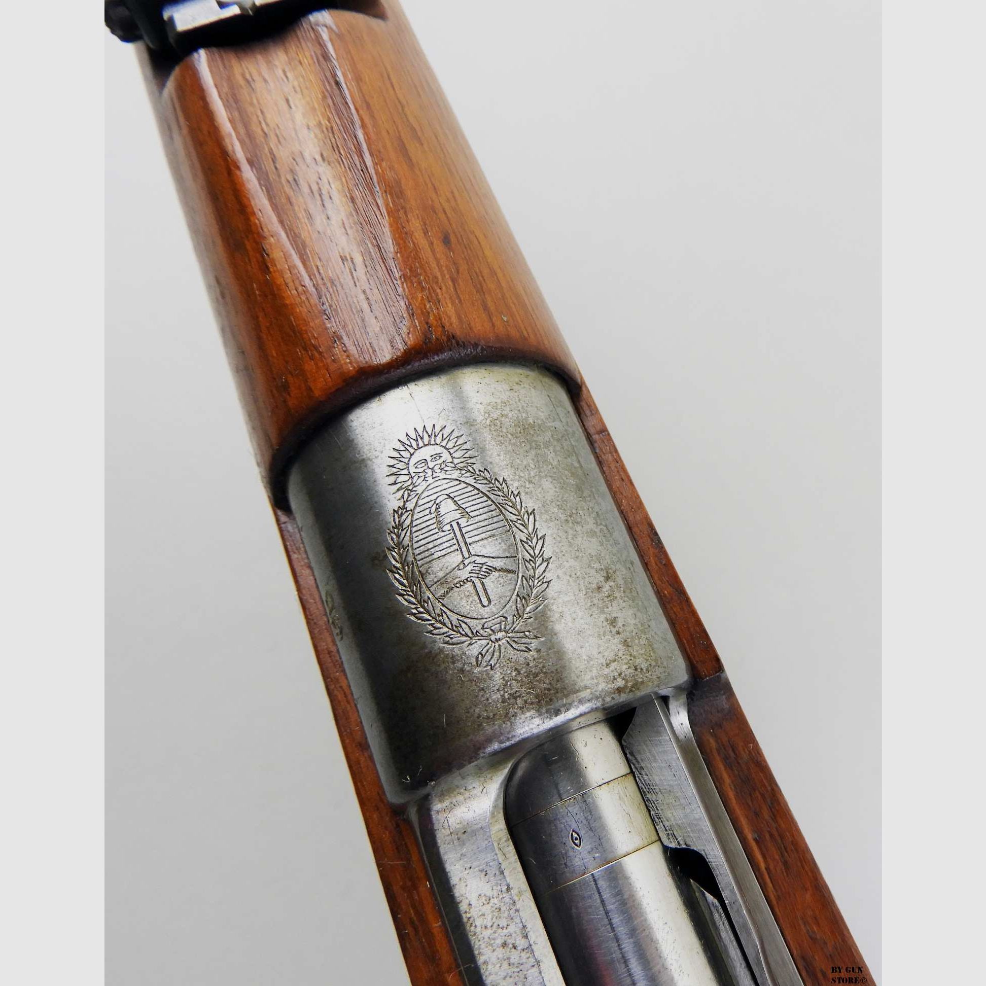 Karabin DWM mod. Mauser Argentino 1909 kal. 7,65×53 numer seryjny P2941, zdjęcie 8 z 17