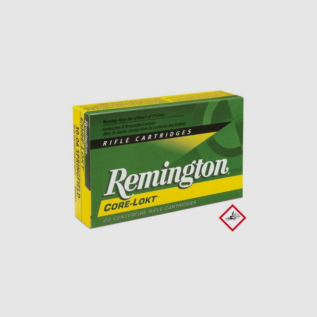 Cartuccia da caccia Remington Core Lokt cal. .30-06 180gr