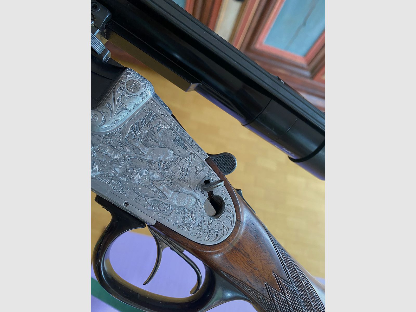 Bockbüchsflinte Krieghoff Ulm Primus mit Wechsellauf Kaliber 16/70